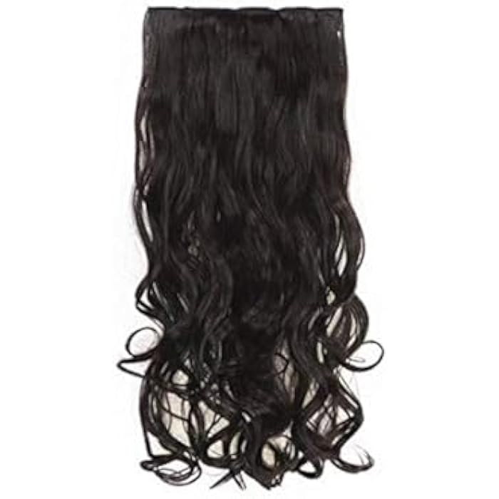 DILLARDS Fashion Fluffy Long Curly Hair Extension Black - Image 2